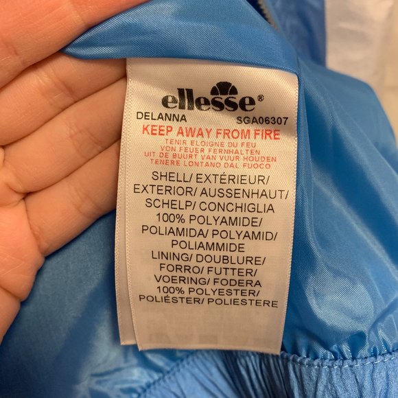 Ellesse "Delanna" Zip-Up Track Top Jacket XS - Picture 9 of 14